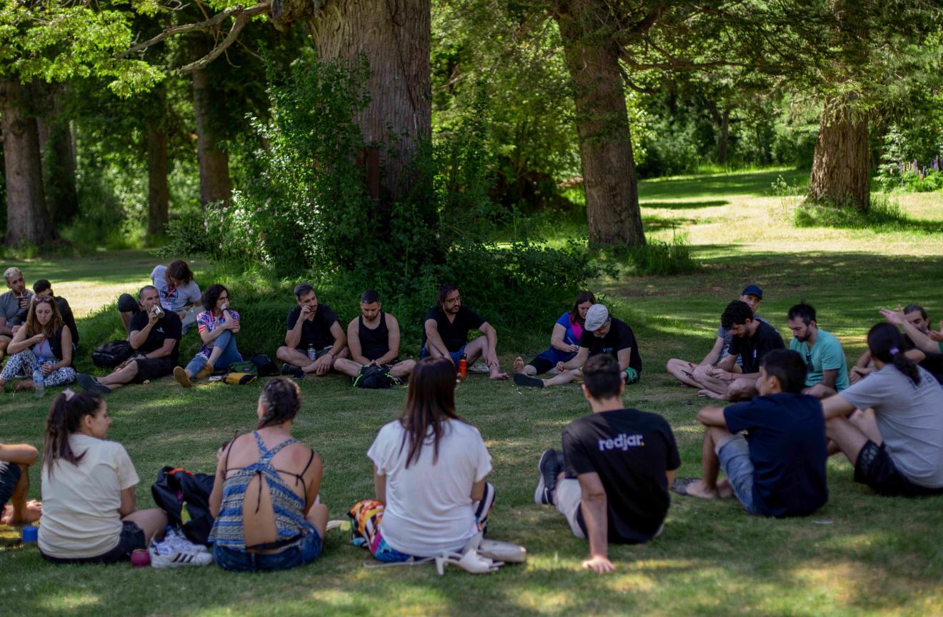 mini encuentro en asamblea
