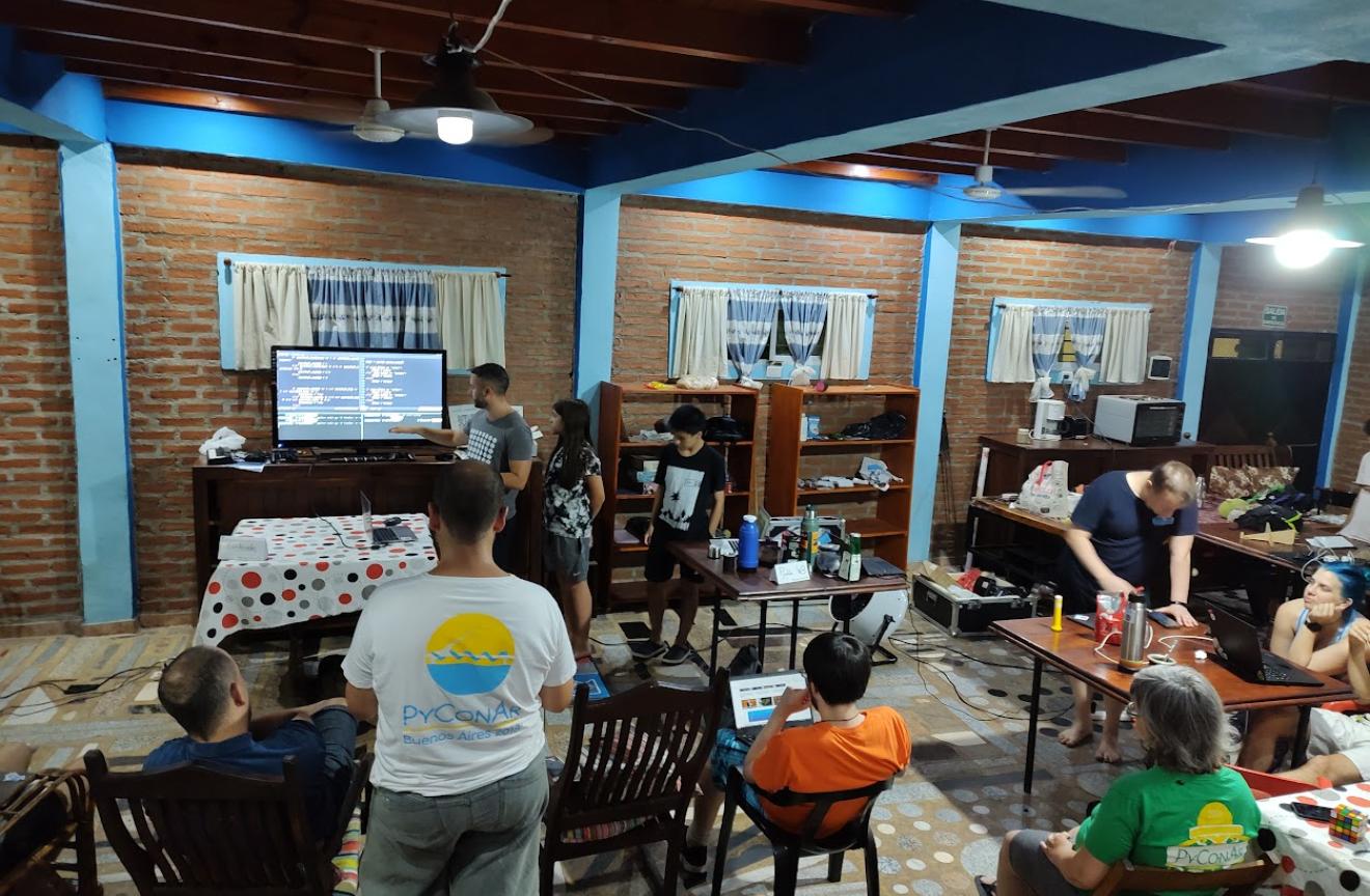 pycamp trabajando