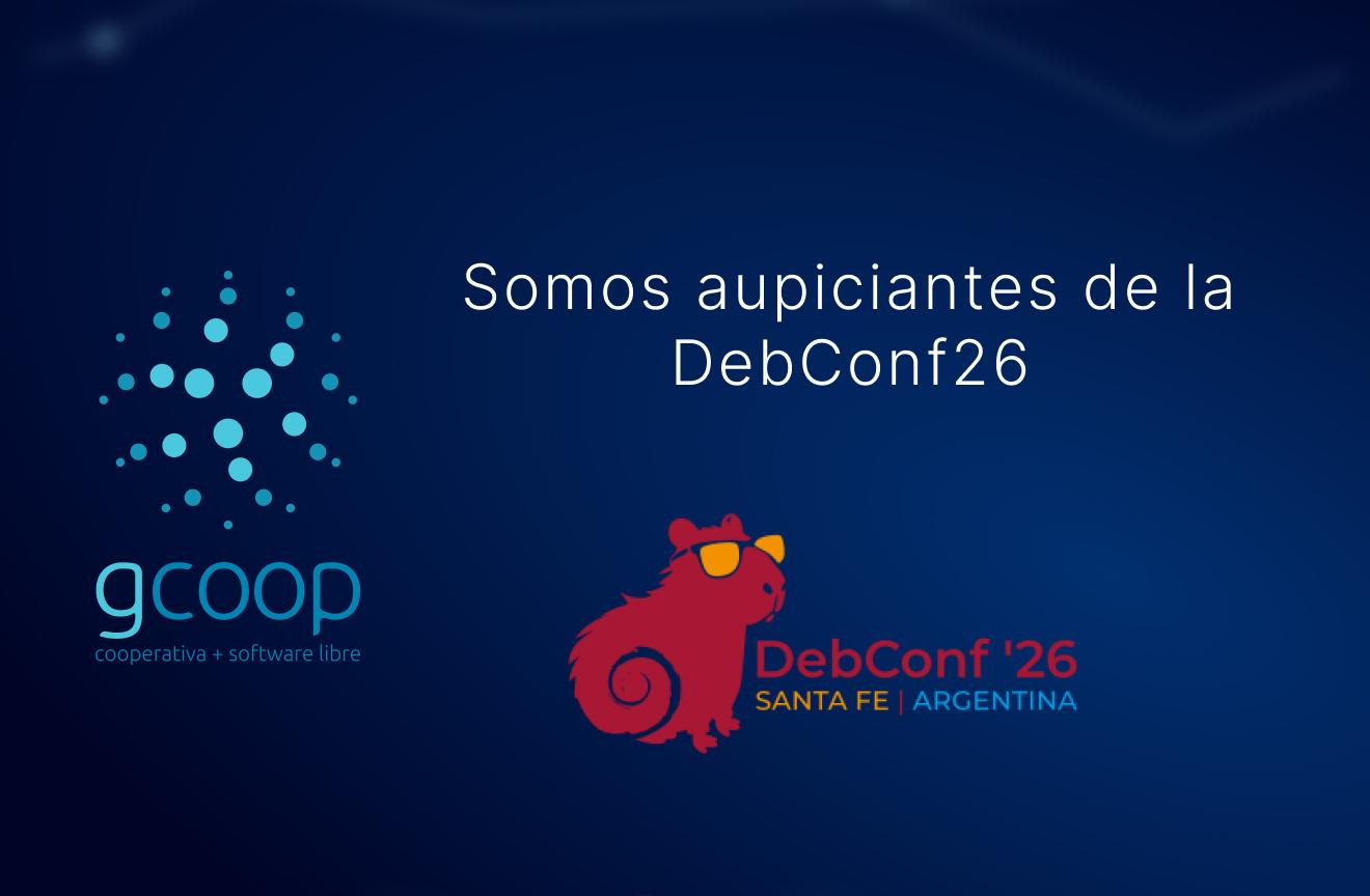 gcoop auspicia la debconf26
